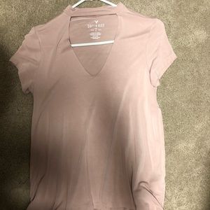 American eagle short sleeve blouse